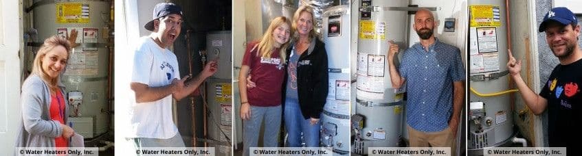 Happy Water Heaters Only customers from Santa Monica